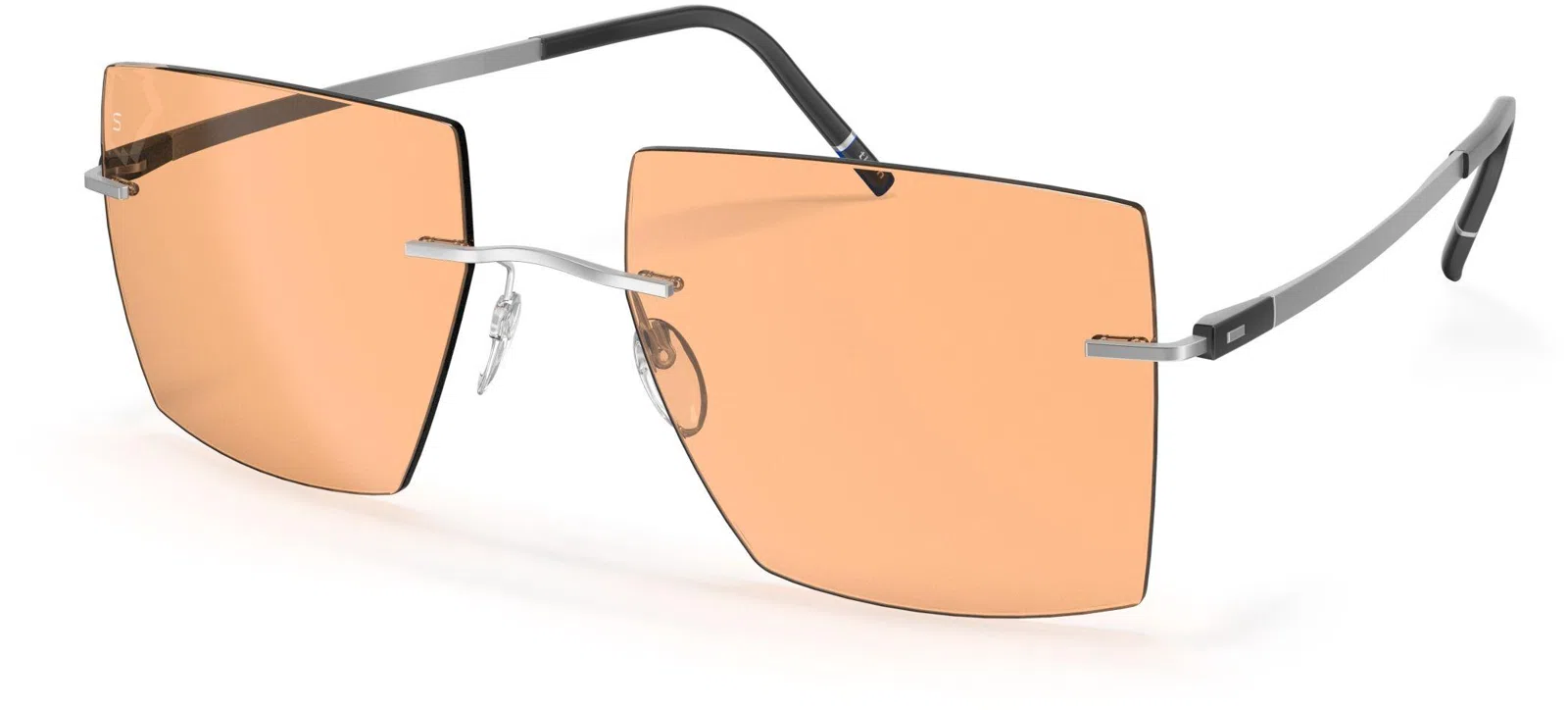 Silhouette The Dawn Demo Rimless 5573 Eyeglasses - view 47